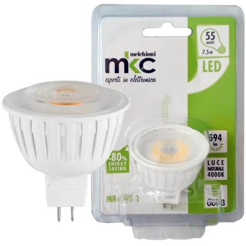 Mkc Sijalica, LED 7.5W, 4000K,12V DC, prirodno bijela svjetlost – LED MR16 GU5.3/7.5W-N