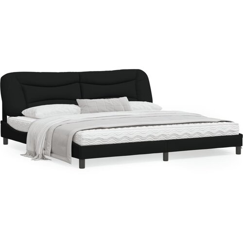 vidaXL Okvir za krevet s uzglavljem crni 200 x 200 cm od tkanine Cijene