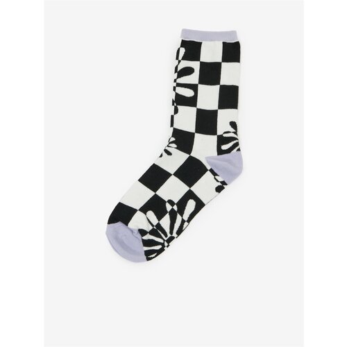 Vans Black-and-White Women Patterned Socks BLACK Divine Energy - Women Slike