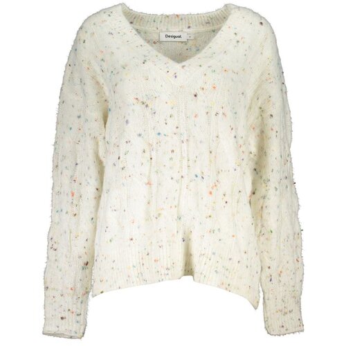 Desigual BLUE WOMEN'S SWEATER Cene