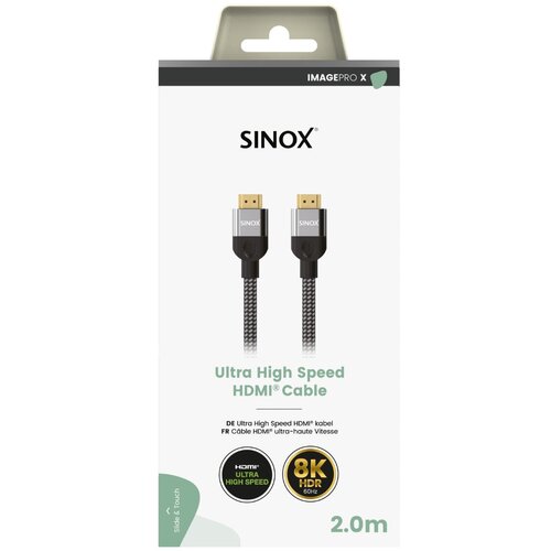 SINOX kabel hdmi SHD03072 8K 2 m Slike