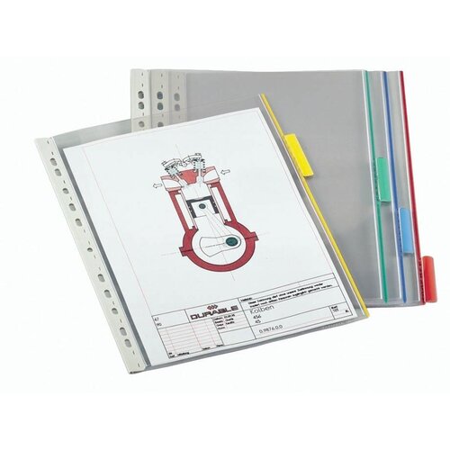 Durable predstavitvena mapa DU560706 modra, 5 kos Slike