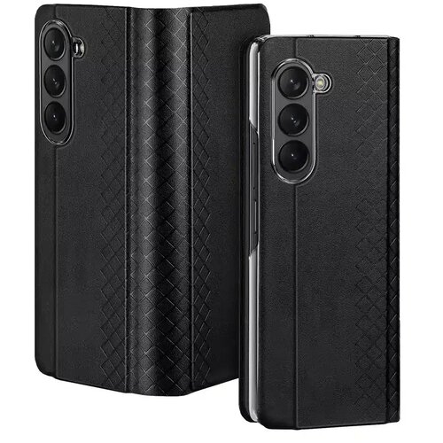 Dux ducis Bril - kožna maska za Samsung Galaxy Z Fold5 5G crna Cijene