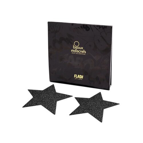 Bijoux Indiscrets Flash Star Black Cene