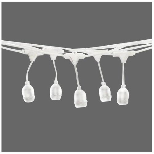  Spoljna girlanda 15xE27/10W/230V 15 m IP44 bela Cene