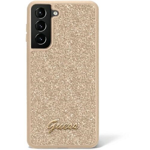 Guess Ovitek za Samsung Galaxy S23 Plus &ndash; Gold Glitter, (20474283) Cene