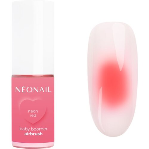 NeoNail Baby Boomer Airbrush barvni puder za nohte odtenek Neon Red 5 g Cene