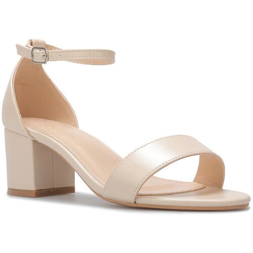 La Modeuse Sandali &amp;amp; Odprti čevlji 74994_P177223 Bež Slike