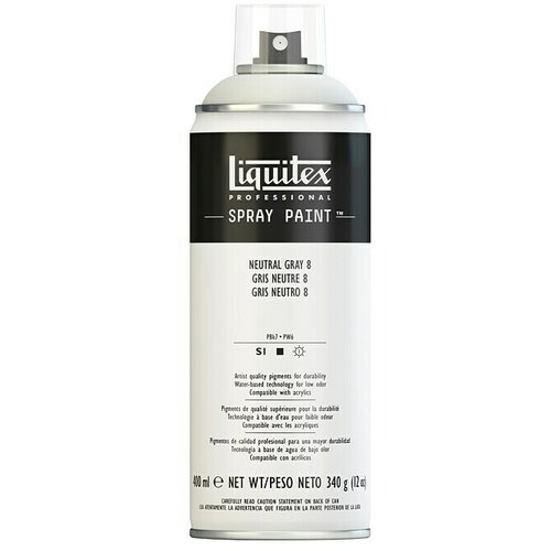 LIQUITEX Professional Sprej u boji (Neutral Gray 8, 400 ml) Slike