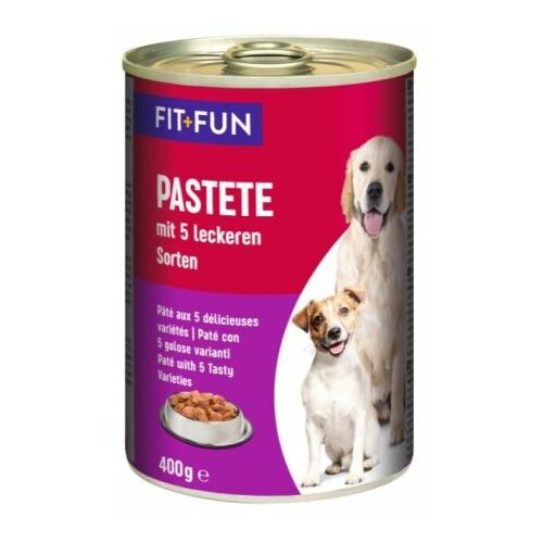 Select Gold fitfun dog pate adult konzerva - ukus 5 vrsti mesa 6x400g Cene