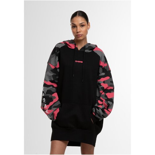 Dangerous DNGRS Women's Hoodydress Trust Oversized Hoodydress Black Cijene