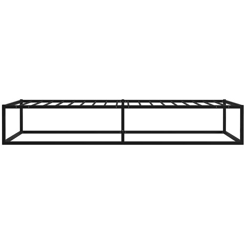  Okvir za krevet crni metalni 90 x 200 cm Slike