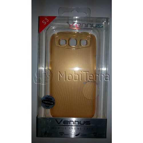  Zaščitni ovitek VENNUS Crystal Ultra Slim Case za Samsung Galaxy S III i9300 - zlati Cene