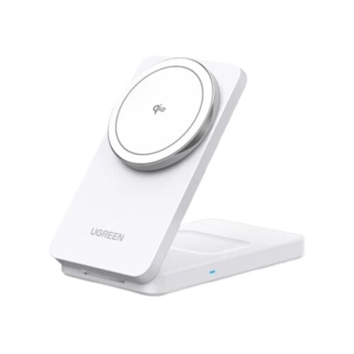 Ugreen 2-V-1 POLNILEC ZA APPLE IPHONE AIRPODS 15W INDUKTIVNI Z USB-C VRATI, (5000337750) Cene