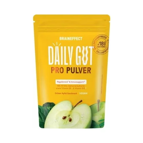 BRAINEFFECT DAILY GUT PRO Powder - zelena jabuka