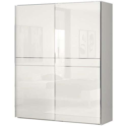Jela GARDEROBNA OMARA PIANO Z DRSNIMI VRATI 180 CM (VE� BARV)-Be� Cene