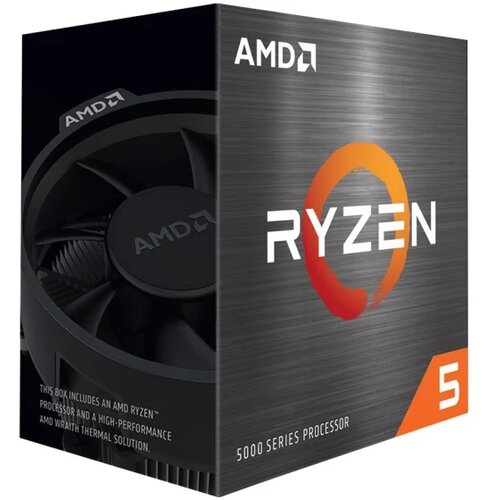 AMD CPU Desktop Ryzen 5 6C/12T 5600X (3.7/4.6GHz Max Boost,35MB,65W,AM4) box with Wraith Stealth Cooler Cijene
