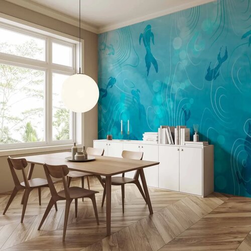  Foto tapeta - Japanese pond 400x280 Premium Slike