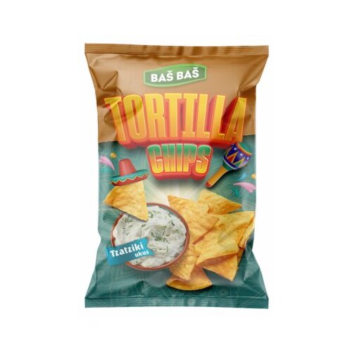 Ba&amp;scaron; Ba&amp;scaron; ČIPS TORTILJA TZATZIKI 125G Slike
