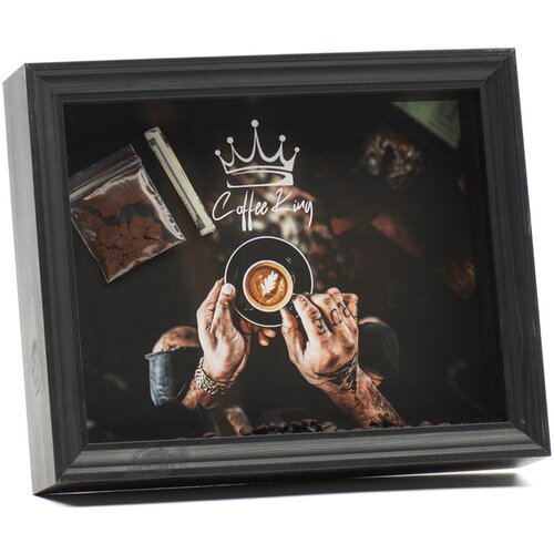 Fortune Frames Ram za slike Coffee King, Crni Cene