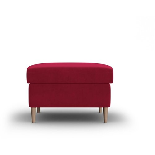 Cosmopolitan Design Rdeč žameten tabure Kyoto &amp;ndash; Slike