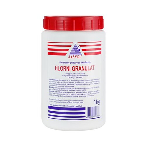  Hlorni granulat 1kg Jasvel Cene