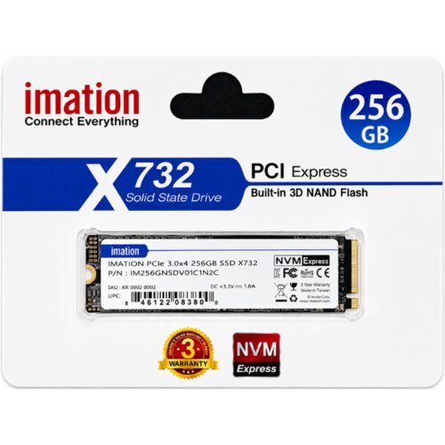IMATION M2 2280 SSD 256GB SATA NVME Slike