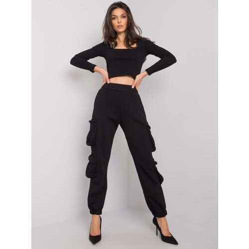 RUE PARIS Sweatpants-RV-DR-7364.01P-black Cijene