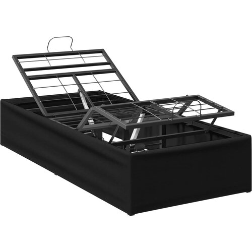  Električni podesivi okvir kreveta 200 x 90 x 33,5 cm Čelik Slike