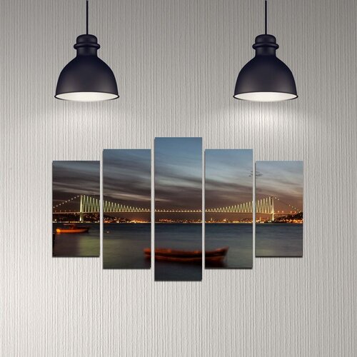 Wallity Set Slika 5DMDF-19, 5 Delova Cene