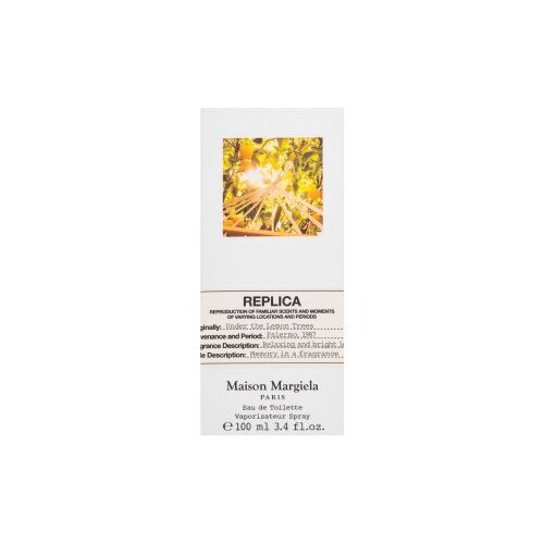 Maison Margiela Replica Under The Lemon Trees toaletna voda unisex 100 ml Slike