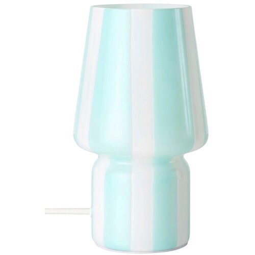 Ellos Home Bela/modra steklena namizna svetilka (vi&scaron;ina 21,5 cm) Carlo &ndash; Cene
