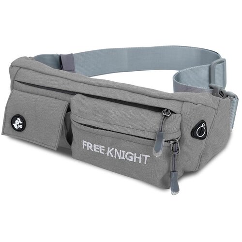 Cadorabo fanny pack s 4 predali v čija siva - nastavljiva dolžina vodoodporne torbe za pas, torba za mobilni telefon s 4 predali, zapiranjem na zadrgo in odprtino za slu&amp;scaron;alke, (20562849) Slike