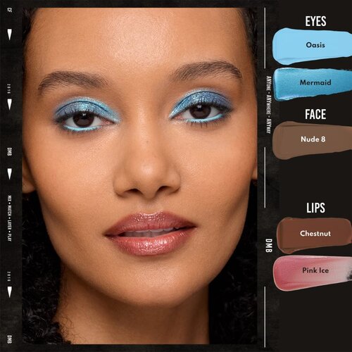 Danessa Myricks Beauty Colorfix Foils večnamensko ličilo za oči, ustnice in obraz odtenek Mermaid 10 ml Slike