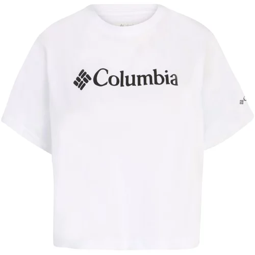 Columbia Funkcionalna majica črna / bela