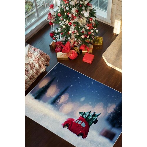 Conceptum Hypnose Tepih sa novogodi&scaron;njim motivima Chr_20, Pravougaoni, 100 x 180 cm, &Scaron;areni Cijene