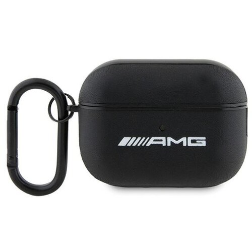 Mercedes AMG AMAP2SLWK OVITEK ZA AIRPODS PRO 2 (2022/2023) ČRN USNJEN OVITEK Z LOGOTIPOM, (21967140) Slike