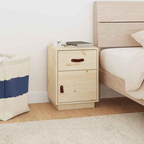 vidaXL noćni ormarić 40 x 34 x 45 cm od masivne borovine Cijene