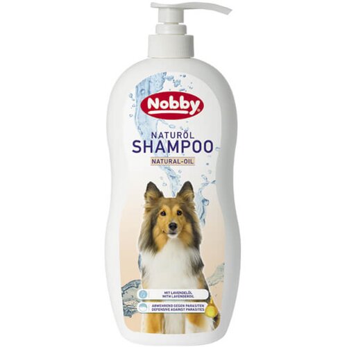 Nobby &scaron;ampon za pse Natural Oil, olje sivke - 1000 ml Cene
