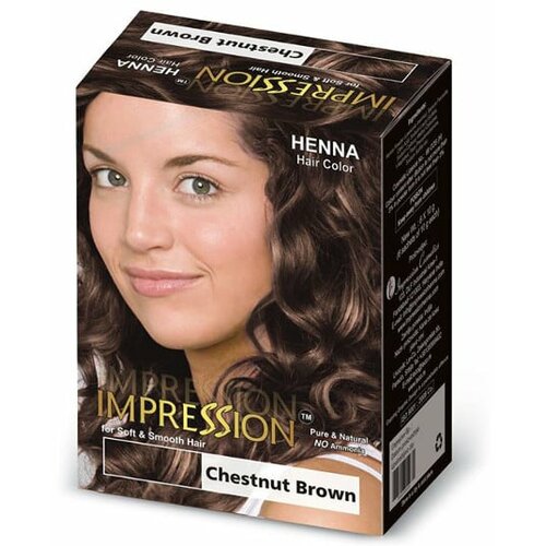 Impression kana za kosu chesnut brown Slike