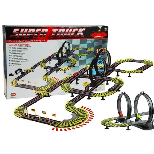  Vlak na baterije Super Racing Track - 1157 cm Slike