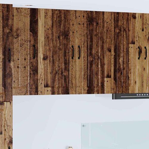 vidaXL Zidni kuhinjski ormarić s policom Staro drvo 80 x 31 x 80 cm Cijene