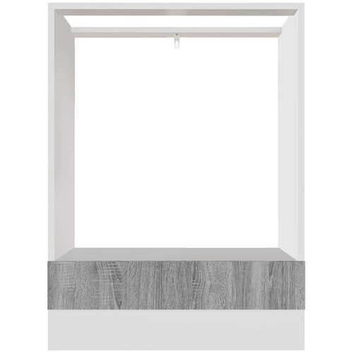  za pećnicu &amp;quot;Riga&amp;quot; siva sonoma 60x46x81,5 cm inženjerski drvo Slike