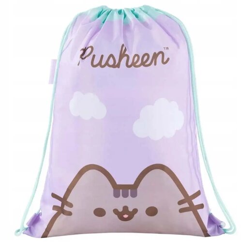 Unipap pusheen ljubičasta torba za tjelesni, sportska vrećica 43x34 cm Cijene