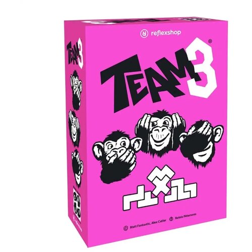 Asmodee Team3 rožnata družabna igra Cene