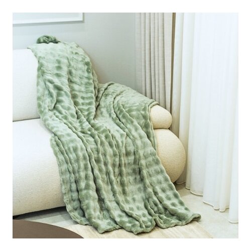 Dekordom ćebe soft wave 130x170 - dark green ( 024915 ) Slike