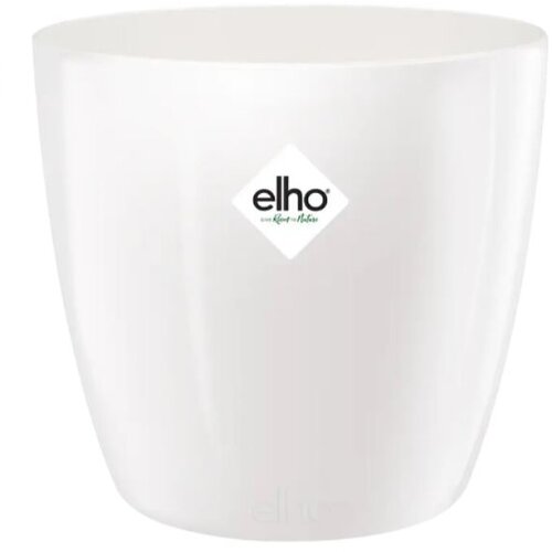 ELHO Cvetlični lonec Elho Brussels Diamond (Ø 20 x 18,6 cm, bela) Cene