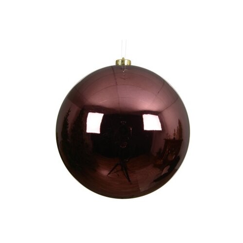 Novogodišnja dekoracija - hanging bauble 20cm 022742 - maroon - kmg ( 044415 ) Cene
