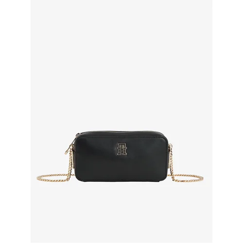 Tommy Hilfiger Black Women's Crossbody Bag Timeless Chain Cam - Women