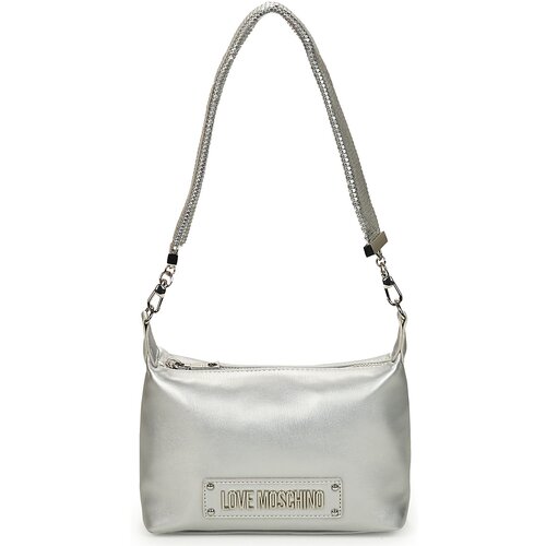 Love Moschino SMART DAILY BAG JC4140 Srebrna Slike